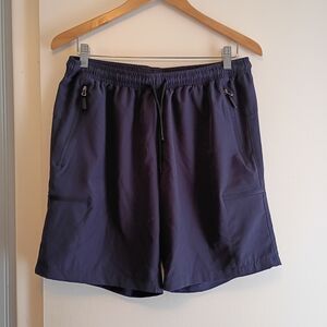 Athletic Women's Navy Drawstring Shorts